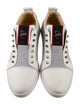 Christian Louboutin Spike Accents Leather Sneakers