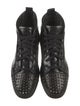 Christian Louboutin Spike Accents Leather Sneakers