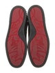 Christian Louboutin Spike Accents Leather Sneakers