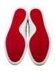 Christian Louboutin Spike Accents Leather Sneakers