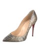 Christian Louboutin Glitter Glitter Accents Pumps