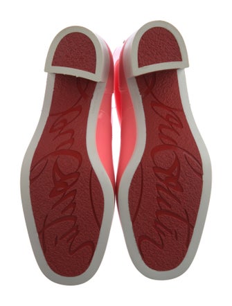 Christian Louboutin Spike Accents Rubber Rain Boots