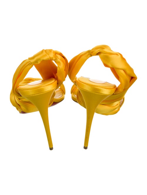 Christian Louboutin Satin Sandals