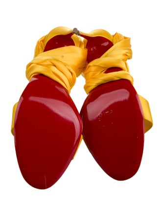 Christian Louboutin Satin Sandals