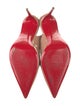 Christian Louboutin Patent Leather Slingback Pumps
