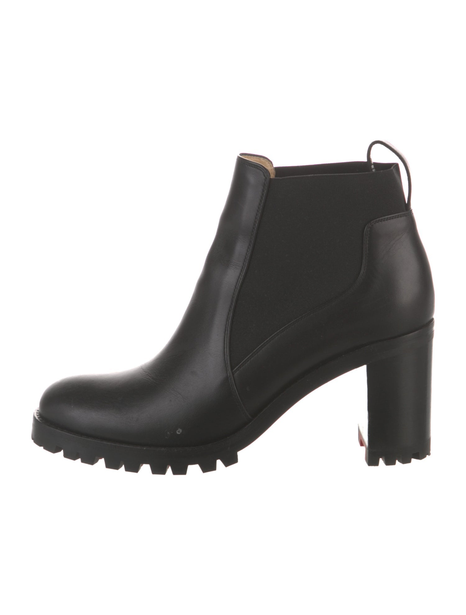Christian Louboutin Leather Chelsea Boots