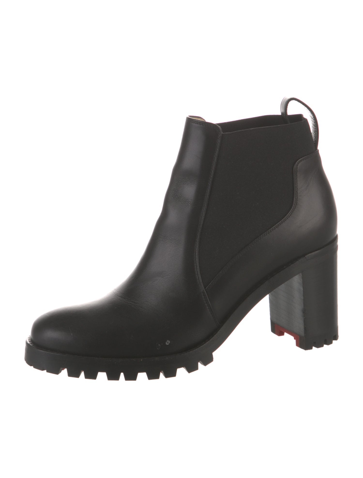 Christian Louboutin Leather Chelsea Boots