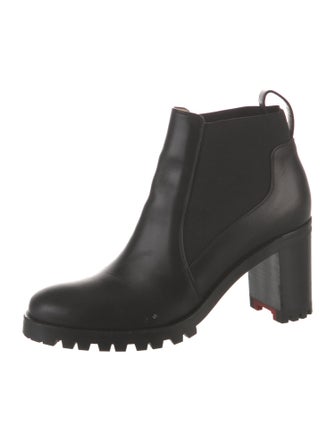Christian Louboutin Leather Chelsea Boots