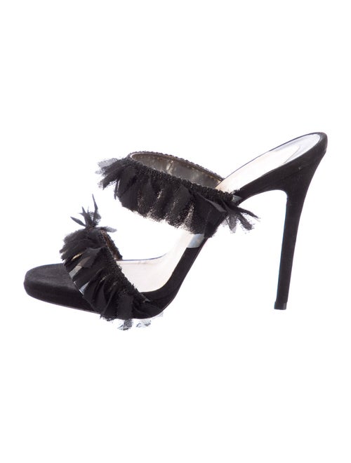 Christian Louboutin Suede Slides