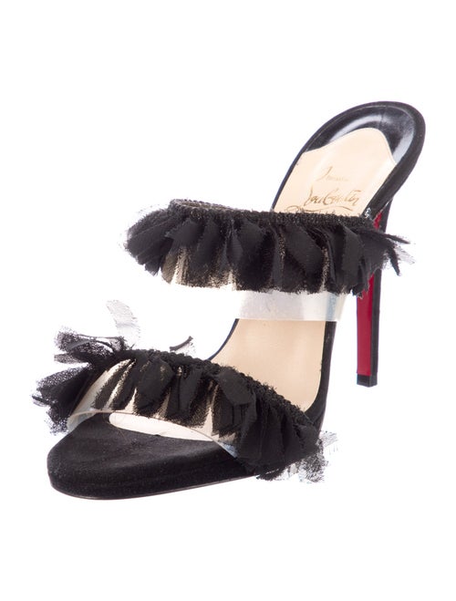 Christian Louboutin Suede Slides