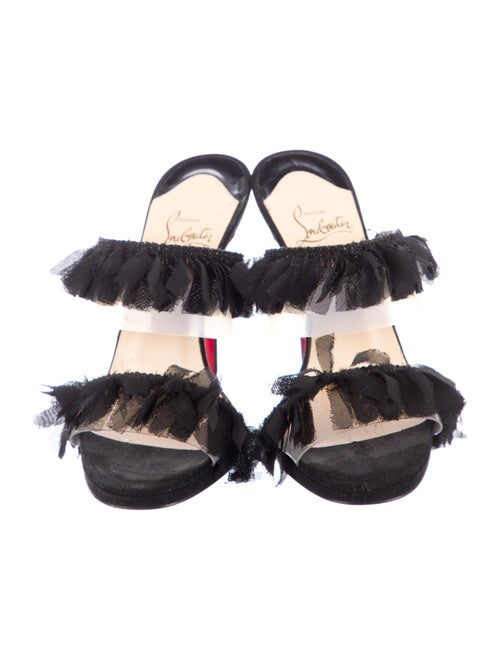 Christian Louboutin Suede Slides