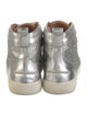 Christian Louboutin Leather Crystal Embellishments Sneakers