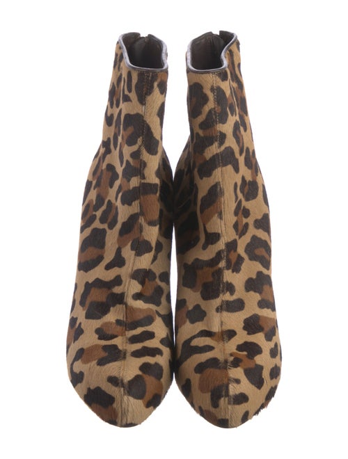 Christian Louboutin Ponyhair Animal Print Boots