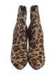 Christian Louboutin Ponyhair Animal Print Boots