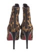 Christian Louboutin Ponyhair Animal Print Boots