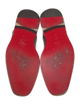 Christian Louboutin Leather Derby Shoes