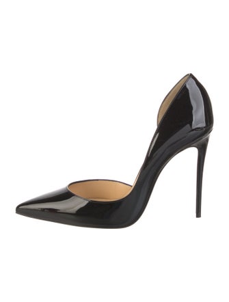 Christian Louboutin Patent Leather D'Orsay Pumps