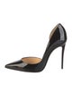 Christian Louboutin Patent Leather D'Orsay Pumps