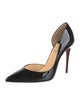 Christian Louboutin Patent Leather D'Orsay Pumps
