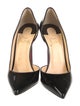 Christian Louboutin Patent Leather D'Orsay Pumps
