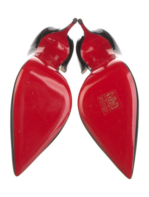 Christian Louboutin Patent Leather D'Orsay Pumps