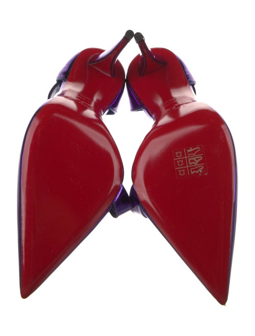 Christian Louboutin Patent Leather T-Strap Pumps