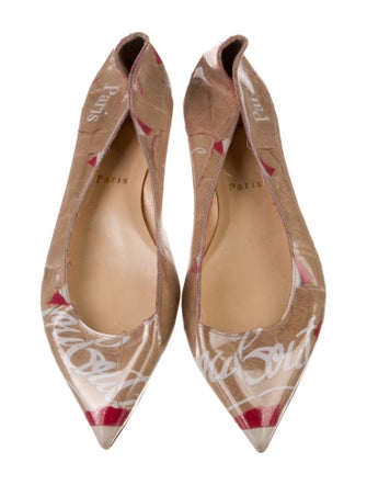 Christian Louboutin PVC Ballet Flats