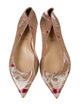 Christian Louboutin PVC Ballet Flats