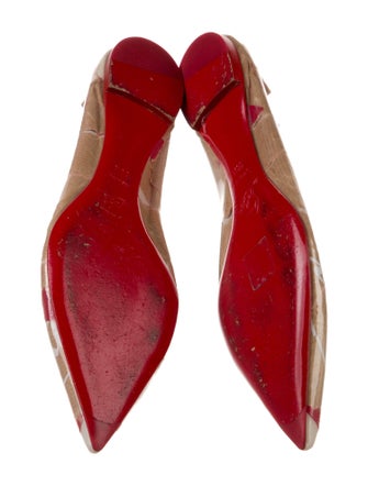 Christian Louboutin PVC Ballet Flats