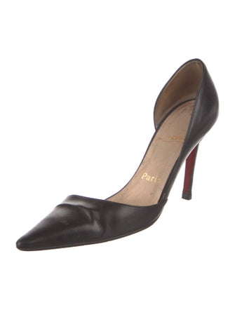 Christian Louboutin Leather D'Orsay Pumps
