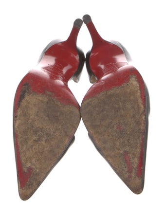 Christian Louboutin Leather D'Orsay Pumps