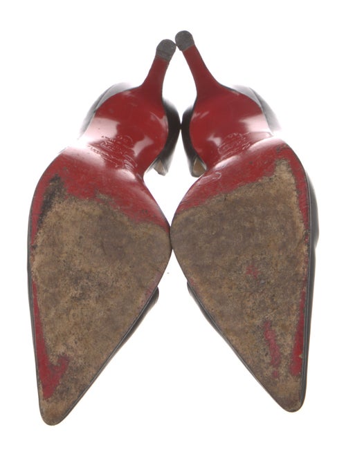 Christian Louboutin Leather D'Orsay Pumps