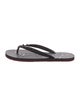 Christian Louboutin Rubber Flip Flops