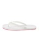 Christian Louboutin Spike Accents Rubber Flip Flops