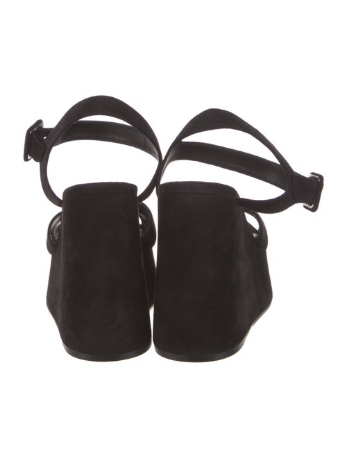 Christian Louboutin Suede Slingback Sandals