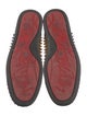 Christian Louboutin Spike Accents Leather Sneakers
