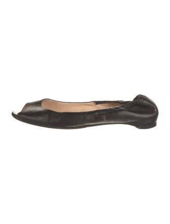 Christian Louboutin Leather Ballet Flats