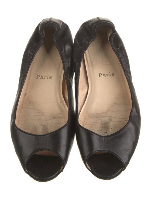Christian Louboutin Leather Ballet Flats