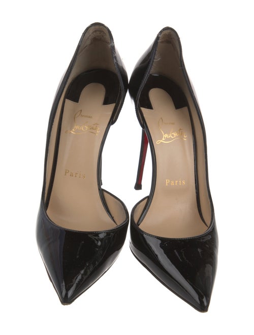 Christian Louboutin Patent Leather D'Orsay Pumps