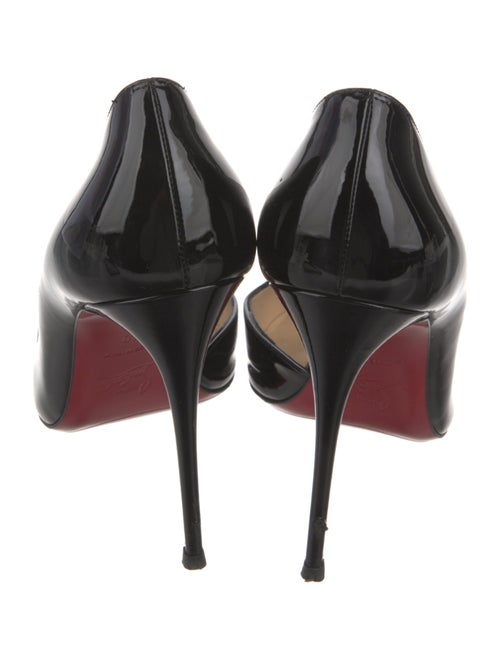 Christian Louboutin Patent Leather D'Orsay Pumps