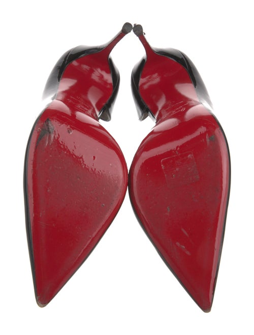 Christian Louboutin Patent Leather D'Orsay Pumps