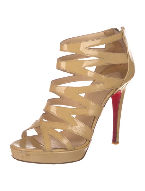 Christian Louboutin Patent Leather Sandals