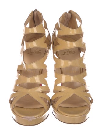 Christian Louboutin Patent Leather Sandals