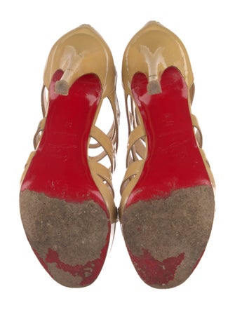 Christian Louboutin Patent Leather Sandals