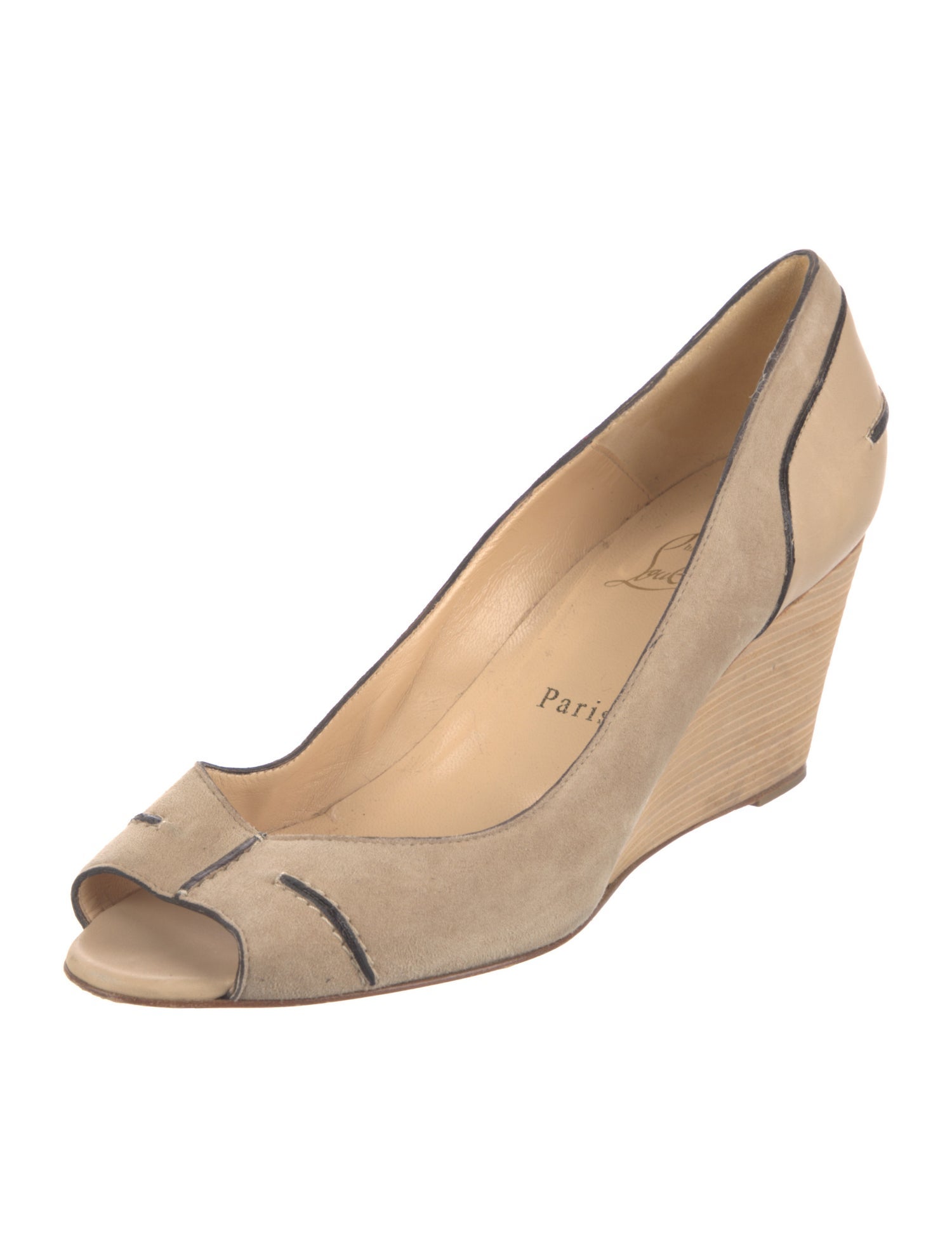 Christian Louboutin Suede Pumps