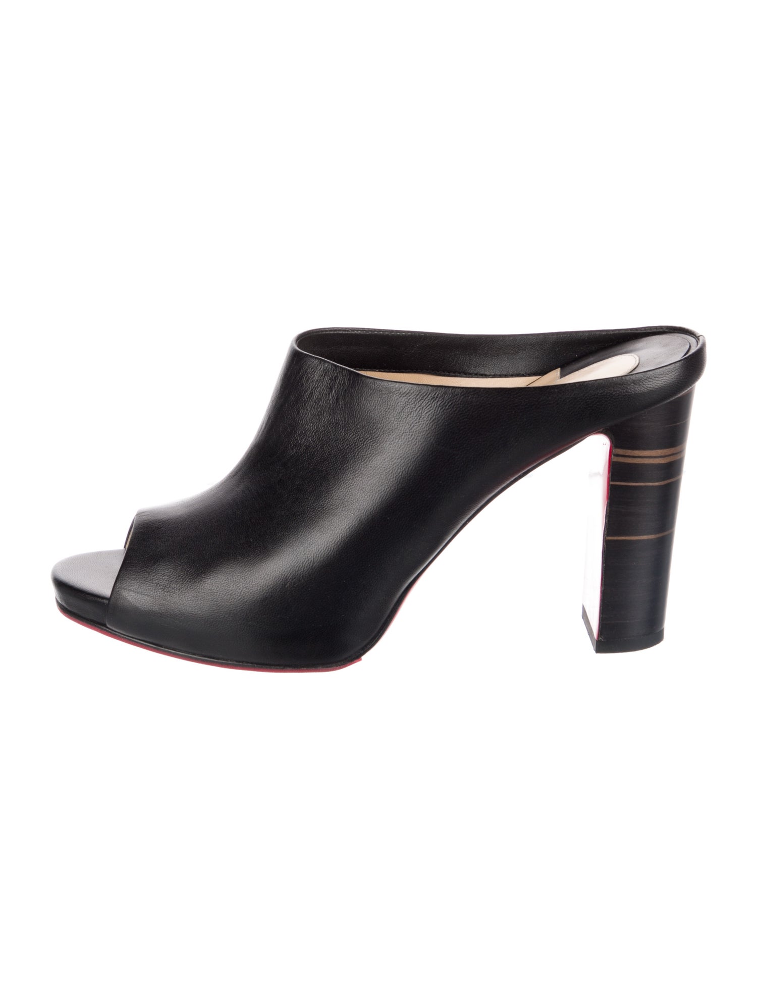 Christian Louboutin Leather Mules