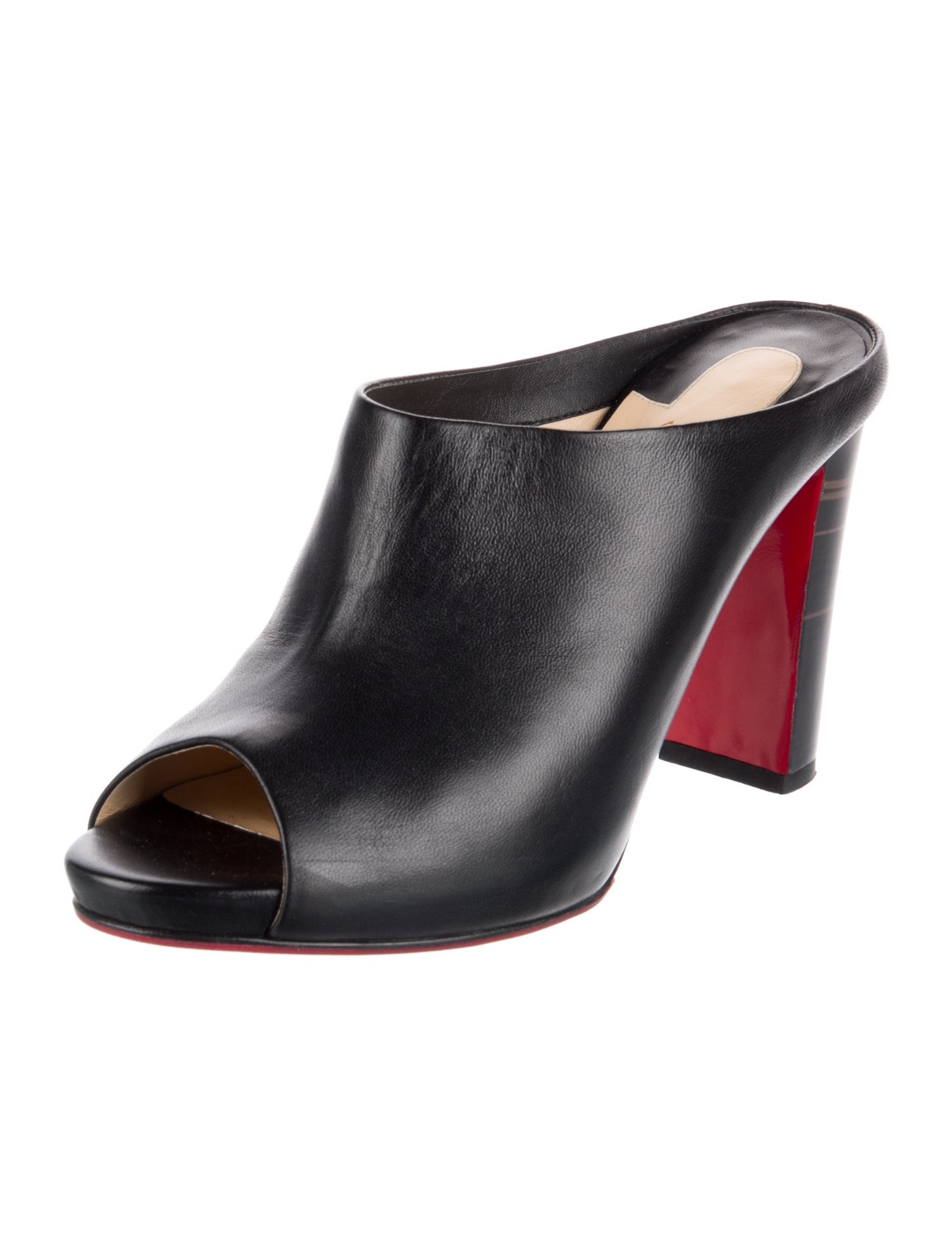 Christian Louboutin Leather Mules