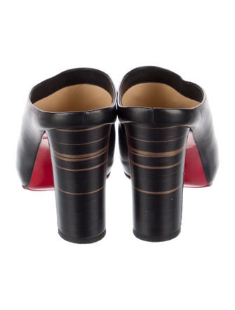 Christian Louboutin Leather Mules