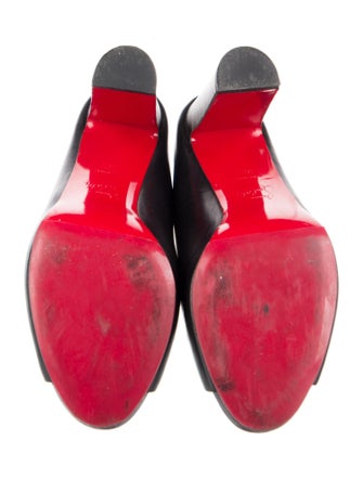 Christian Louboutin Leather Mules