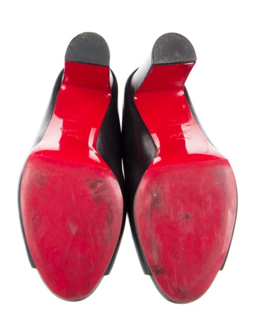 Christian Louboutin Leather Mules